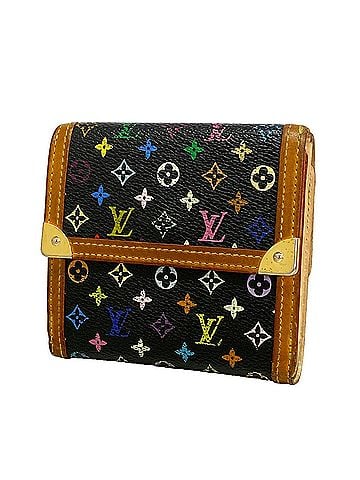 Louis Vuitton Louis Vuitton Tri-fold Wallet Monogram Multicolor Portemonnaie Billet Carte Credit M92984 Noir (Women's) (view 1)