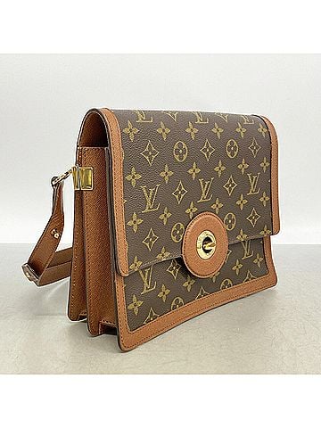 Louis Vuitton Louis Vuitton Monogram Raspail Shoulder Bag M51372 Brown Women's (view 2)