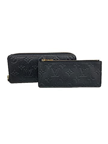 Louis Vuitton Louis Vuitton Monogram Empreinte Portefeuille Clemence Long Wallet M60171 Noir (Women's) (view 1)