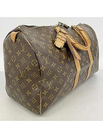 Louis Vuitton Louis Vuitton Bags - Boston Monogram Keepall 45 M41428 Brown Men's &amp; Women's (view 2)