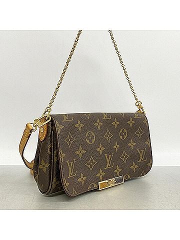 Louis Vuitton Louis Vuitton Monogram Favorite PM Handbag M40717 Brown 2-way bag for women (view 2)