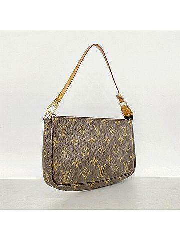 Louis Vuitton Louis Vuitton Monogram Pochette Accessoires M51980 Brown Women's Bag/Pouch (view 2)