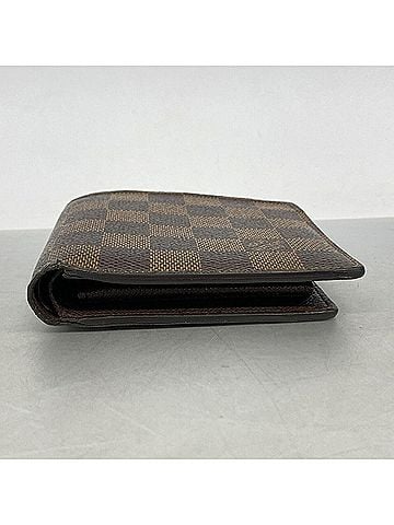 Louis Vuitton Louis Vuitton Damier Portefeuille Marco Wallet N61675 Ebene Men's (view 2)