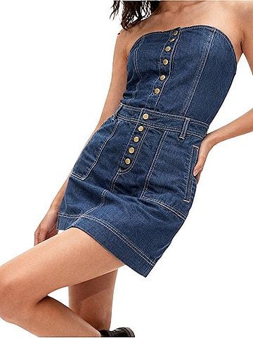 Free People Denim Skirt (view 1)