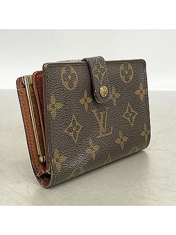 Louis Vuitton Louis Vuitton Monogram Portemonnaie Viennois Wallet M61663 Brown Women's (view 2)