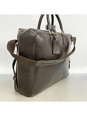 Louis Vuitton Louis Vuitton Bag - Boston Monogram Glacé Leather Ricky M46560 Cafe Men's (view 2)