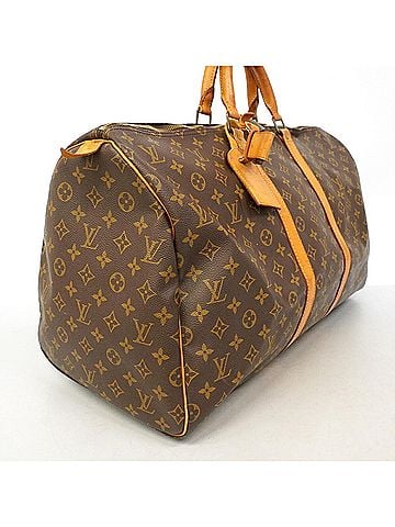Louis Vuitton Louis Vuitton Bags - Boston Monogram Keepall 55 M41424 Brown Men's &amp; Women's (view 2)