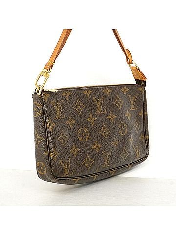 Louis Vuitton Louis Vuitton Monogram Pochette Accessoires M51980 Brown Women's Bag/Pouch (view 2)