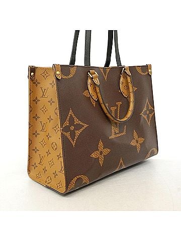Louis Vuitton Louis Vuitton Monogram Reverse OnTheGo MM Tote Bag M45321 Brown 2-way bag for women (view 2)