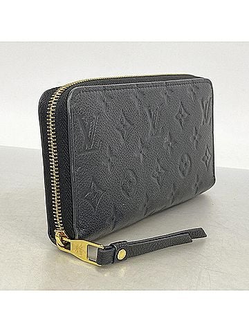 Louis Vuitton Louis Vuitton Monogram Empreinte Zippy Wallet M61864 Noir (Women's) (view 2)