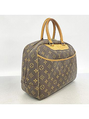 Louis Vuitton Louis Vuitton Monogram Deauville Handbag M47270 Brown Women's (view 2)