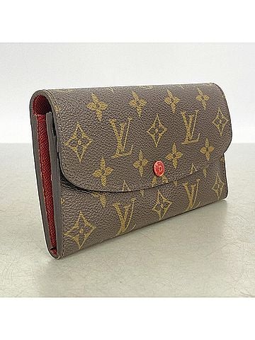 Louis Vuitton Louis Vuitton Monogram Portefeuille Emilie Long Wallet M60136 Rouge (Ladies) (view 2)
