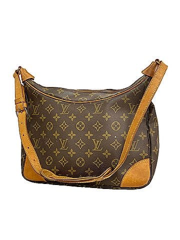 Louis Vuitton Louis Vuitton Monogram Boulogne 30 Shoulder Bag M51265 Brown Women's (view 1)