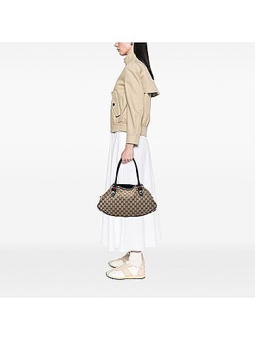 Gucci GG Canvas Web Match Ball Tote (view 2)