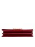 Prada 100% Leather Red Saffiano Lux Flip Lock Wallet on Chain One size - photo 4