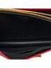 Prada 100% Leather Red Saffiano Lux Flip Lock Wallet on Chain One size - photo 5