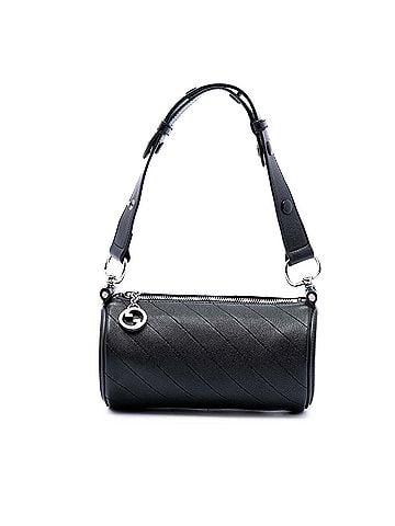 Gucci Mini Leather Blondie Barrel Shoulder Bag (view 1)