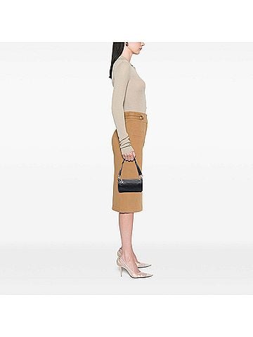 Gucci Mini Leather Blondie Barrel Shoulder Bag (view 2)