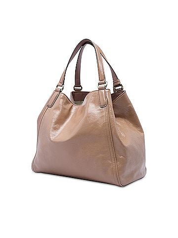 Gucci Medium Patent Soho Cellarius Tote (view 2)
