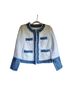 Nanette Lepore White Blue Jacket Size M - photo 1