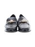 Arezzo 100% Leather Black Arezzo Flats Size 9 1/2 - photo 2