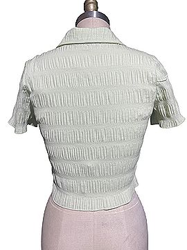 Kendall & Kylie Short Sleeve Button-Down Shirt (view 2)