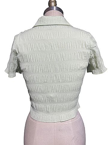 Kendall & Kylie Short Sleeve Button-Down Shirt (view 2)