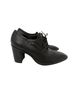 Apostrophe 100% Leather Black Heels Size 7 1/2 - photo 2