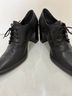 Apostrophe 100% Leather Black Heels Size 7 1/2 - photo 4