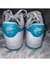 Nike 100% Leather White Teal Sneakers Size 7 1/2 - photo 10