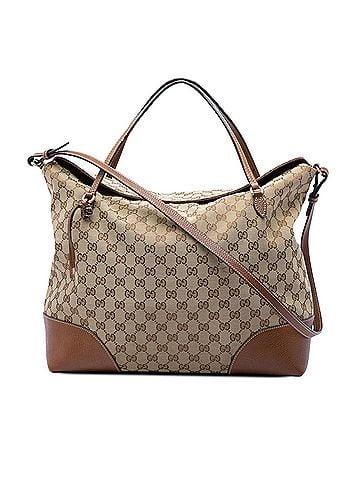Gucci Large GG Canvas Bree Fold Over Tote (view 1)