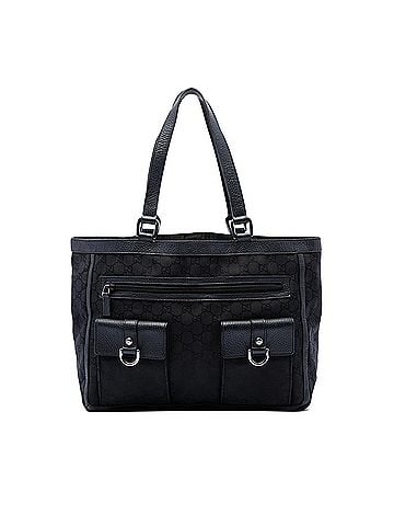 Gucci GG Nylon Abbey D Ring Pocket Tote (view 1)