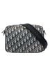 Dior 100% Canvas Blue Oblique Canvas Saddle Triple Pouch One size - photo 1