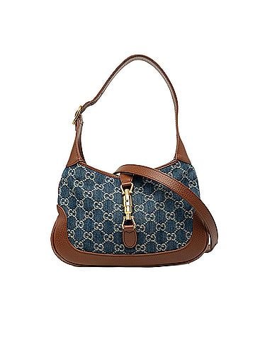 Gucci Small GG Denim Jackie 1961 Crossbody (view 1)