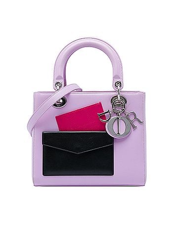 Dior Medium Calfskin Pockets Lady Dior (view 1)