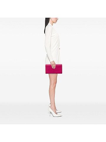 Saint Laurent Leather Belle De Jour Clutch (view 2)