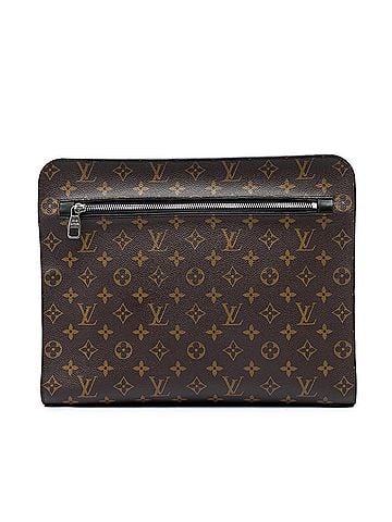 Louis Vuitton Monogram Macassar Portfolio Case (view 1)