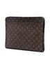 Louis Vuitton 100% Coated Canvas Brown Monogram Macassar Portfolio Case One size - photo 3