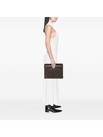 Louis Vuitton Monogram Macassar Portfolio Case (view 2)