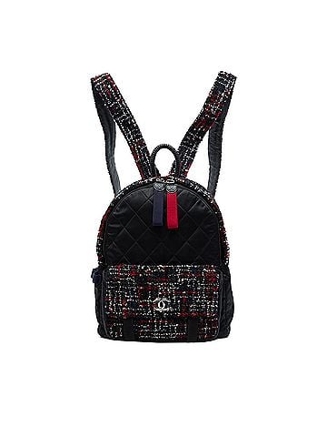 Chanel Quilted Nylon and Tweed Astronaut Essentials Backpack (view 1)