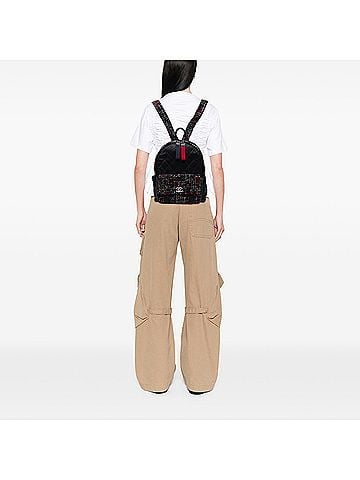 Chanel Quilted Nylon and Tweed Astronaut Essentials Backpack (view 2)
