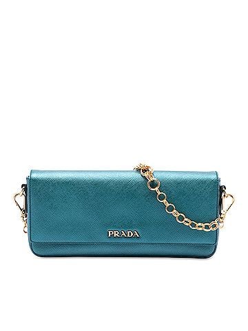 Prada Saffiano Lux Chain Shoulder Bag (view 1)