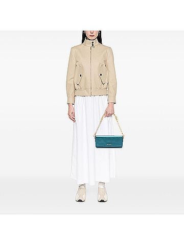Prada Saffiano Lux Chain Shoulder Bag (view 2)