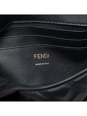 Fendi Mini Zucca Embossed Leather Baguette Satchel (view 2)