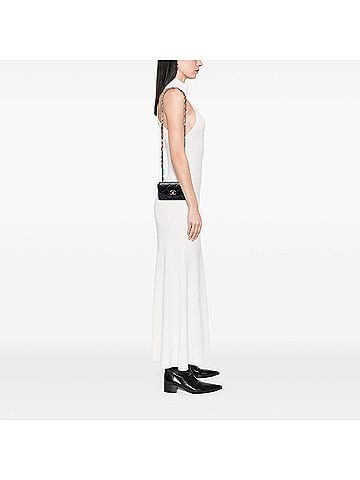 Chanel Mini Quilted Lambskin Cocovado Ribbon Chain Flap (view 2)