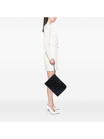Chanel Large Aged Calfskin Reissue 2.55 Pouch with Handle (view 2)