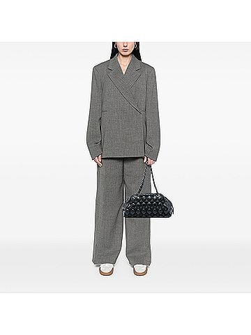 Chanel Lambskin Bubble Quilt Bowling Bag (view 2)