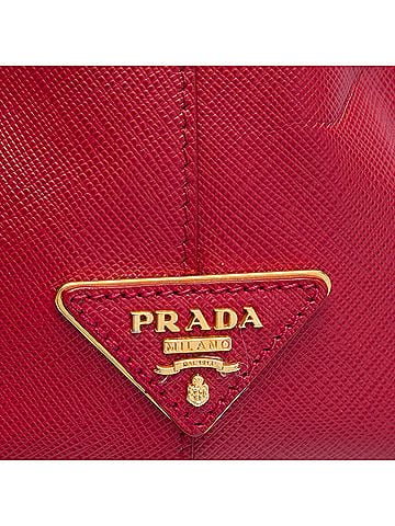 Prada Small Saffiano Square Bauletto Satchel (view 2)