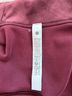 Lululemon Athletica Solid Burgundy Red Jacket Size 6 - photo 3