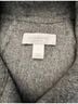 Liz Claiborne Solid Gray Coat Size M - photo 3
